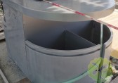 理工大學噴粉圍柱兩分類不銹鋼垃圾桶案例