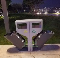 戶外分類垃圾桶生產(chǎn)制作的基本技術要求