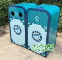 公園分類鋼制垃圾桶如何識(shí)別好壞？