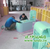 鋼板分類垃圾桶噴塑工藝流程？