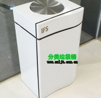 室內(nèi)電鍍鋼制垃圾桶