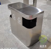 室內(nèi)外環(huán)保組合式不銹鋼分類垃圾桶