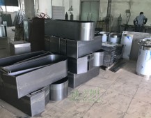 玻金塑紙分類(lèi)垃圾桶生產(chǎn)圖
